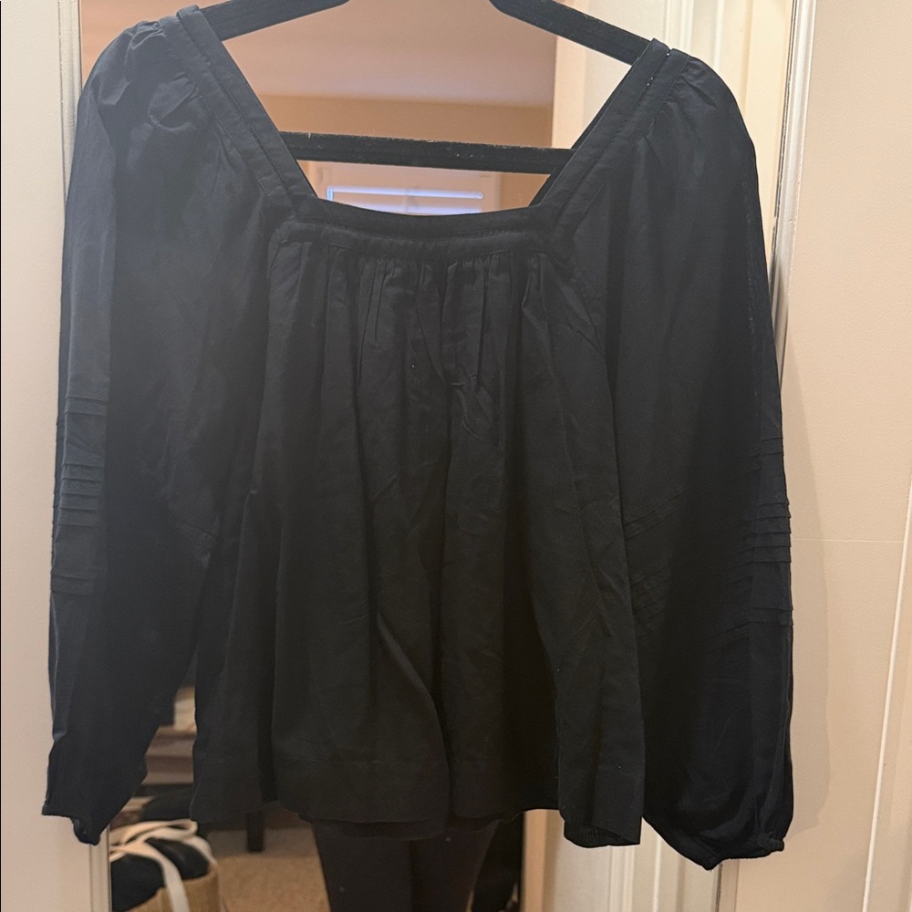 Madewell Black Blouse